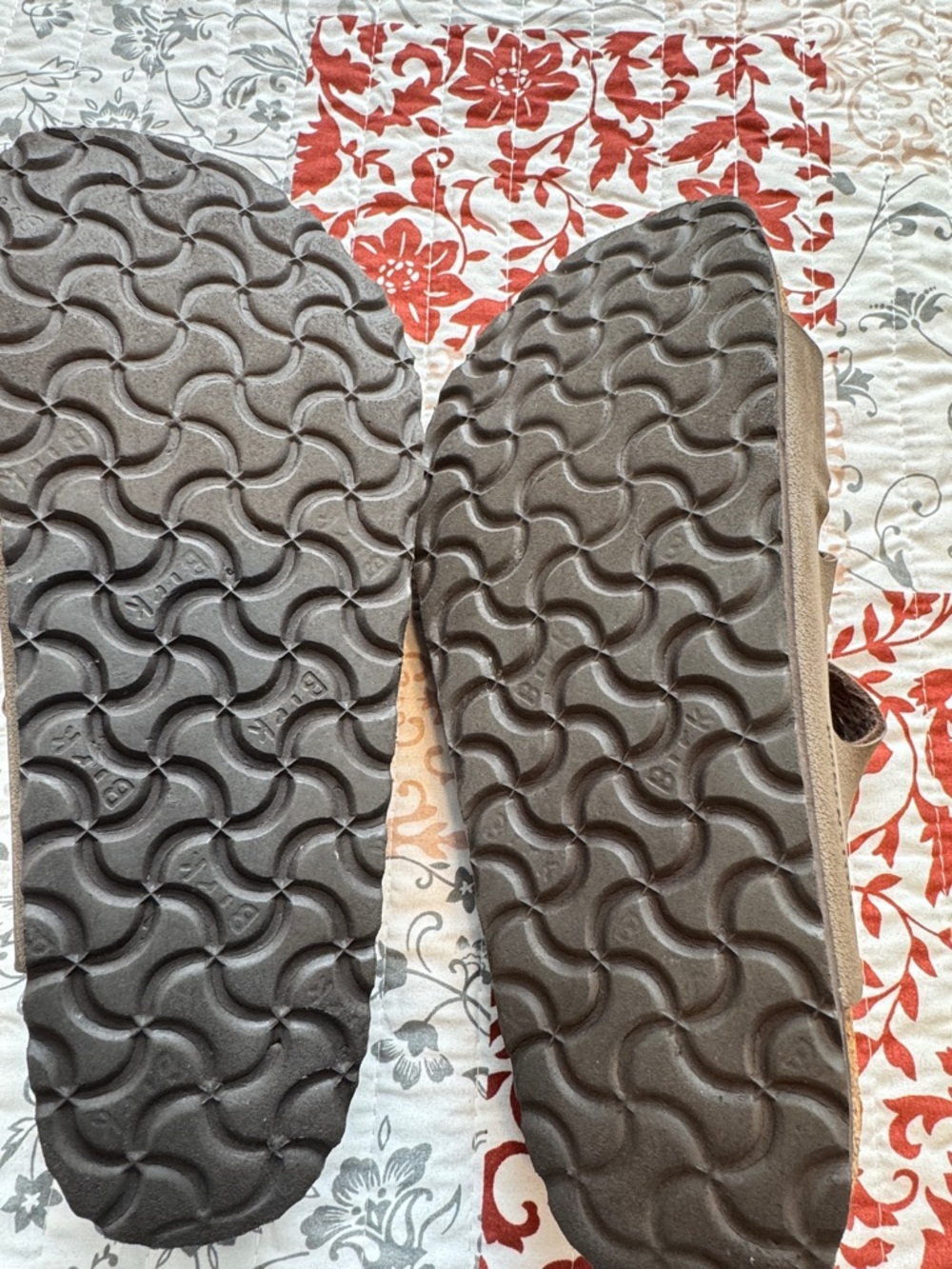 Birkenstock The Florida Brown Three-Strap Slide Sandals - Picture 5 of 6